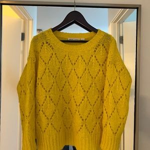 Yellow sweater